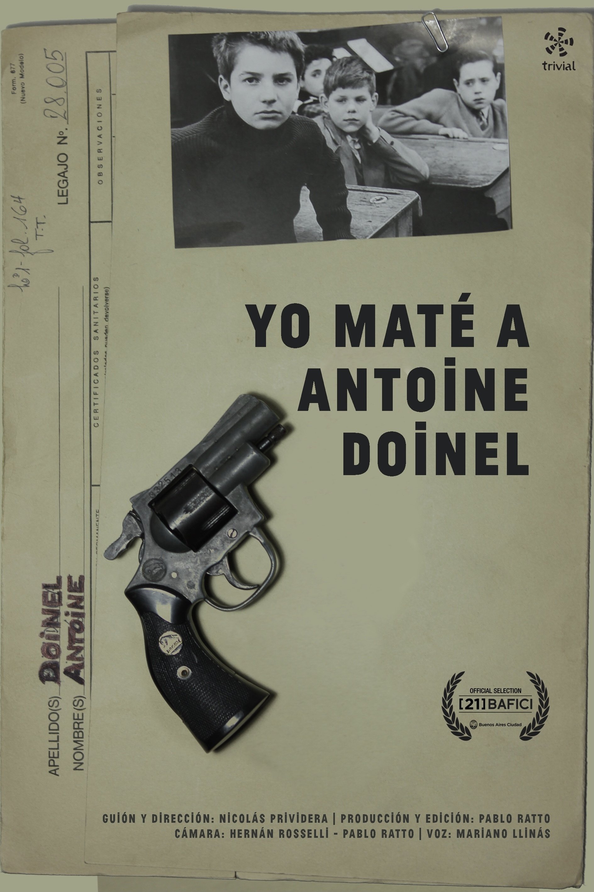 Постер Yo maté a Antoine Doinel